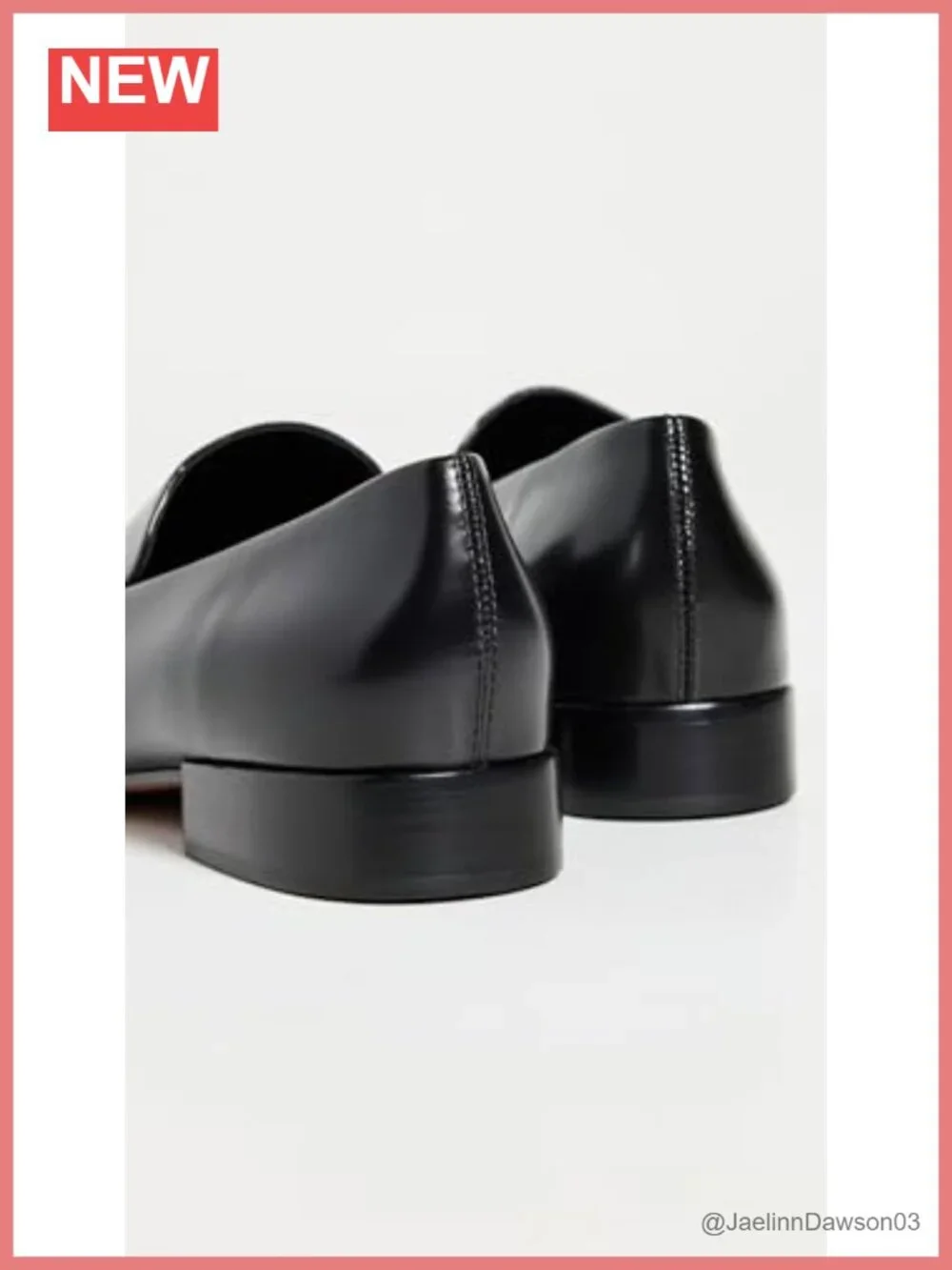 Vince Naomi Leather Loafers Women's Flat Slip-On Cushioned Leather Footbed